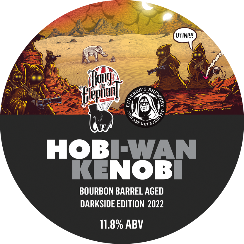 Hobiwan Kenobi Bang The Elephant x Emperor's Brewery - Imperial Stout