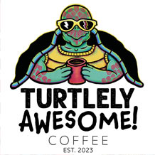 Turtlely Awesome Coffee Branding Design