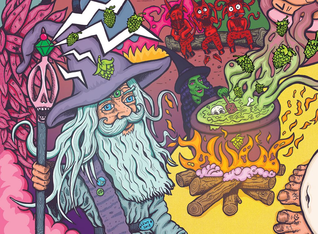 Abbeydale Brewery x Brew York - You May As Well Pass IPA - Full Illustration