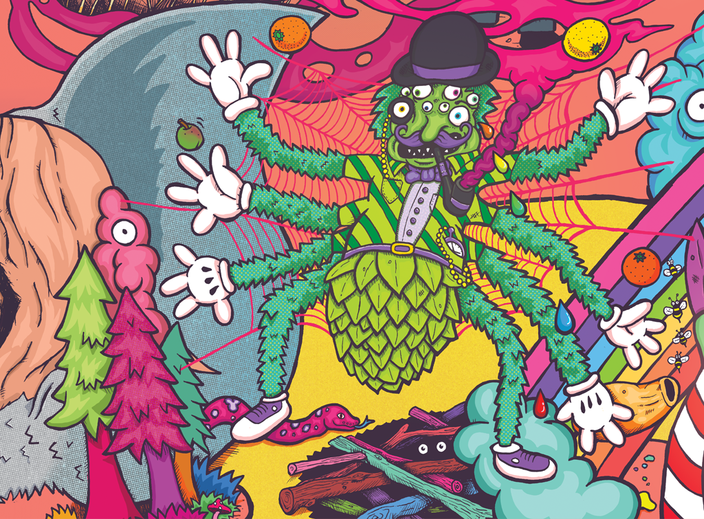 Abbeydale Brewery - x Box Social Sterile Tears Illustration