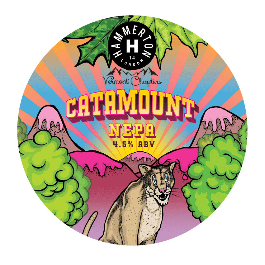 Hammerton Brewery - Catamount NEPA - Animated Illustration
