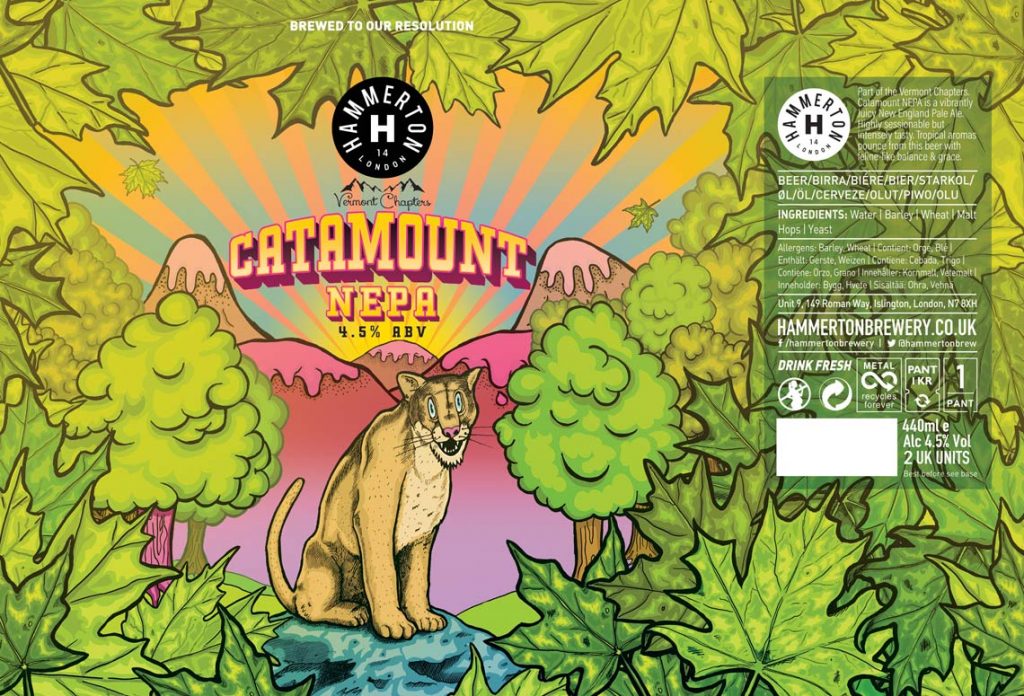 Hammerton Brewery - Catamount NEPA - Illustration Hammerton Brewery - Catamount NEPA - Illustration