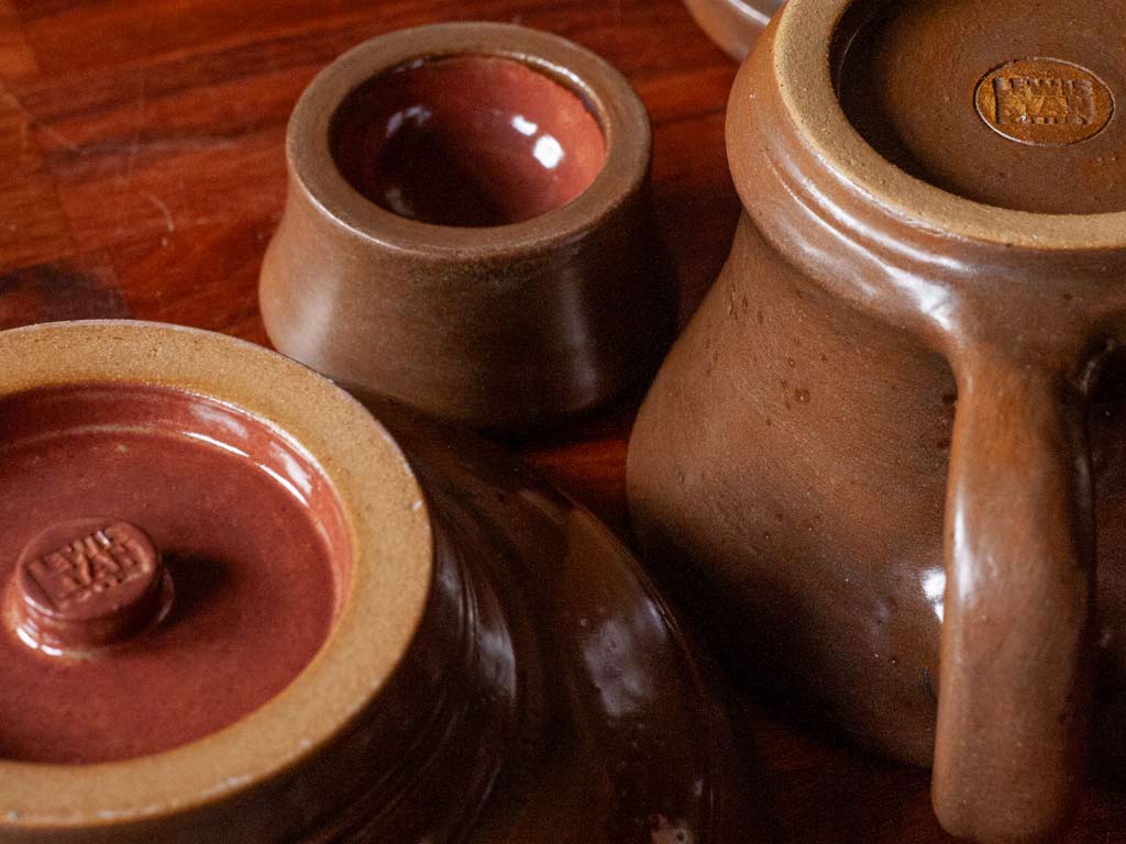 Pottery/ Ceramic Wheel Thrown Breakfast Set