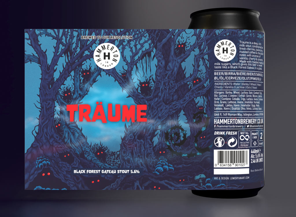 Hammerton Brewery - Träume - Black Forest Gateau Stout