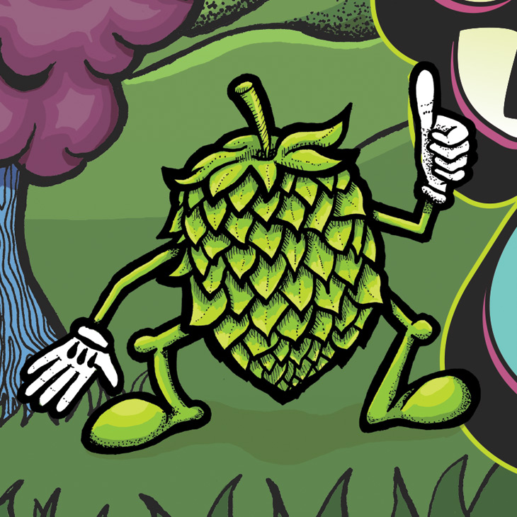 Rock Leopard Hops & Rain