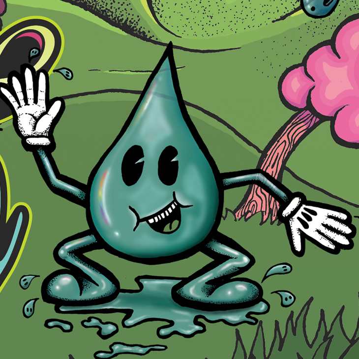 Rock Leopard Hops & Rain