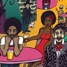 Rock Leopard Savage Scene