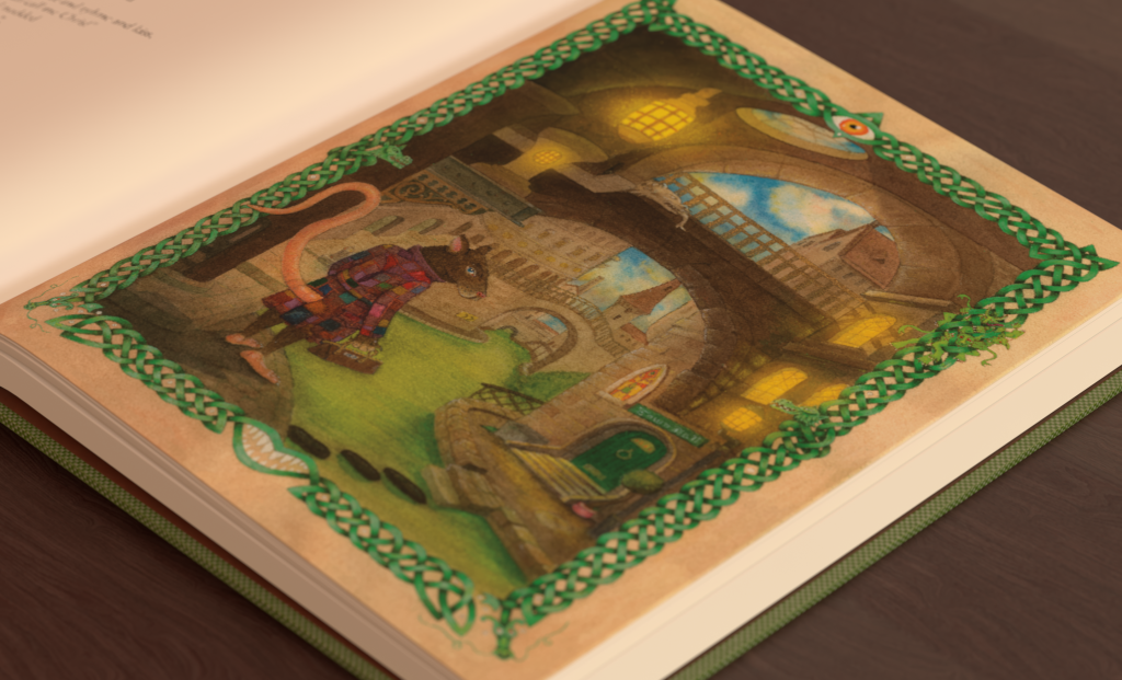 The Rat Pied Piper- illustration from The Rat Pied Piper