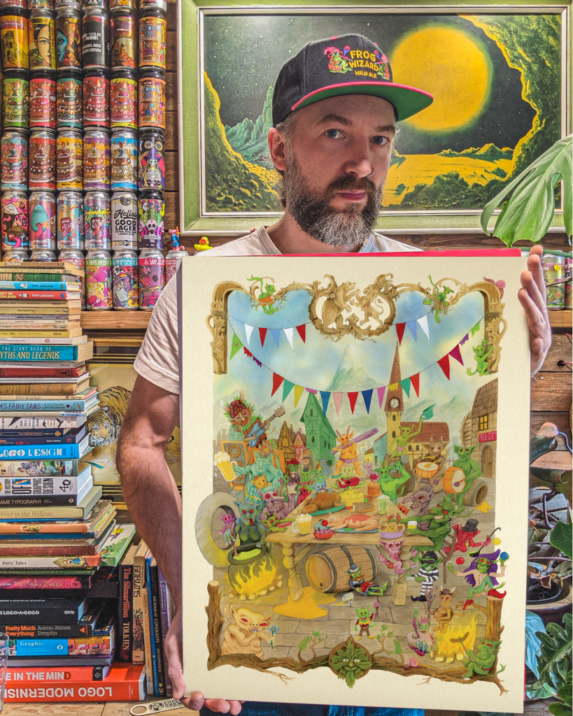 Lewis Ryan - with illustration from The Rat Pied Piper